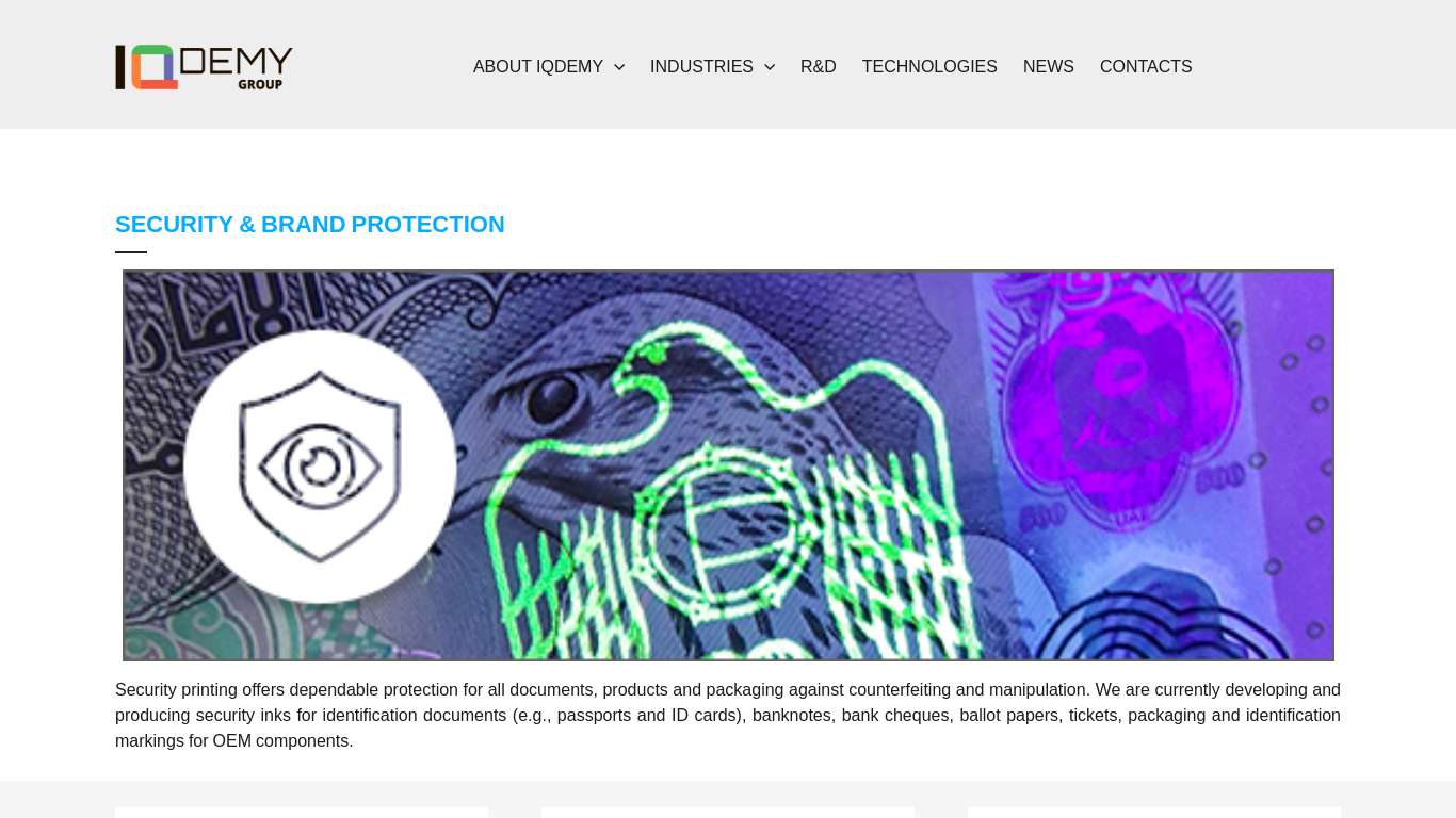 Security Printing